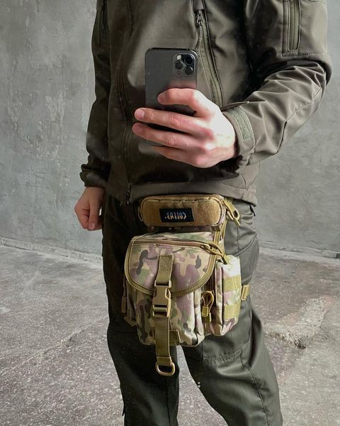 Тактична настегна сумка 2.0, мультикам BAN-10.2 фото