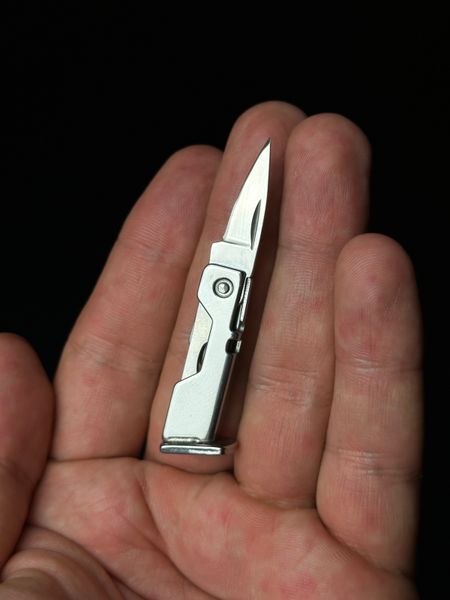 Beretta MultiTool металевий розбірний брелок-пістолет, темно сірий BREL-92.2 фото