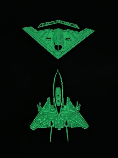 Патч (шеврон) &ldquo;Northrop B-2 Spirit&rdquo; койот SHE-111 фото