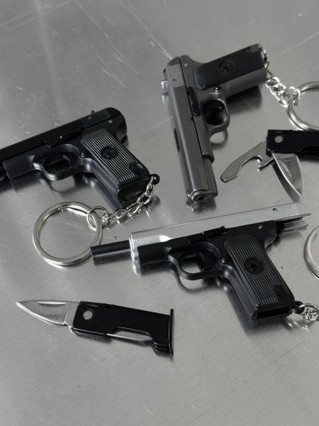 TT MultiTool розбірний брелок-пістолет, чорний з сірим BREL-115.1 фото