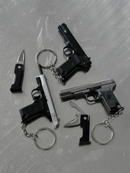 TT MultiTool розбірний брелок-пістолет, чорний з сірим BREL-115.1 фото