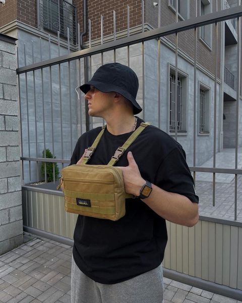 Military Chestbag,чорний NAG-2.1 фото