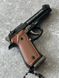Розбірний металевий брелок-пістолет Beretta, золотий BREL-46.2 фото 9