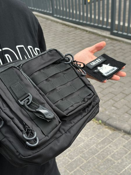 Tactical messenger XXL, чорний MES-10.1 фото