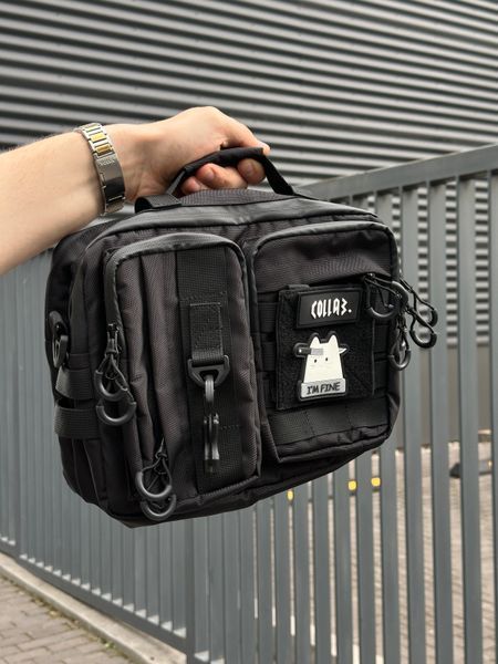 Tactical messenger XXL, чорний MES-10.1 фото