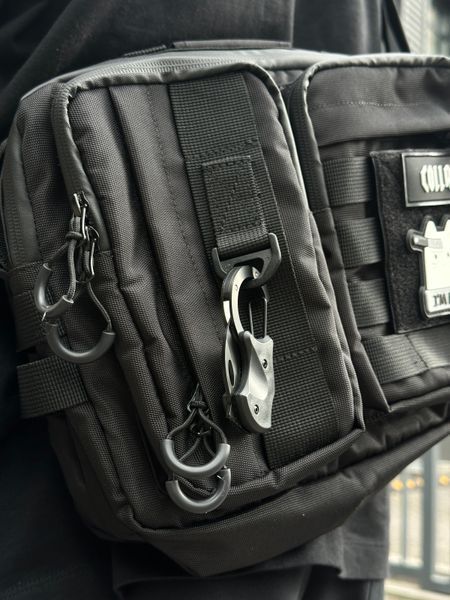 Tactical messenger XXL, чорний MES-10.1 фото