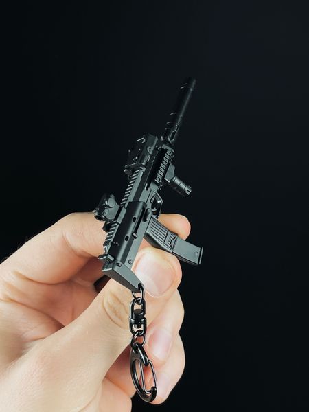 Мініатюрний брелок-автомат MP7A2, койот BREL-10.2 фото